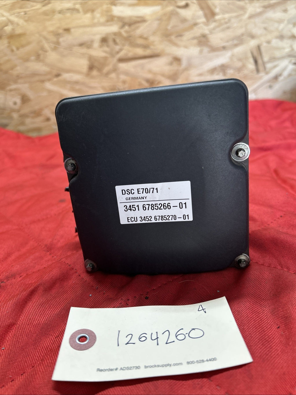 2008-2014 BMW 5X ABS Anti Lock Brake Pump Control Module 3451 6785266