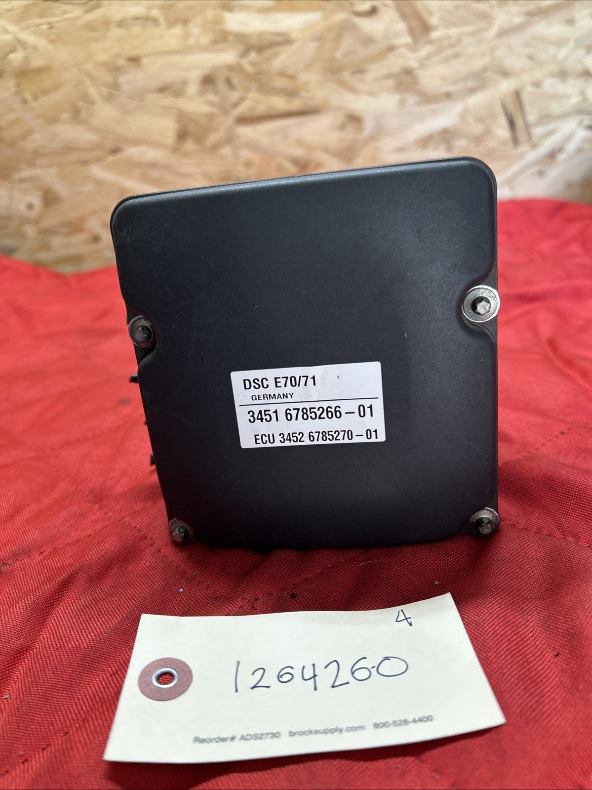 2008-2014 BMW 5X ABS Anti Lock Brake Pump Control Module 3451 6785266