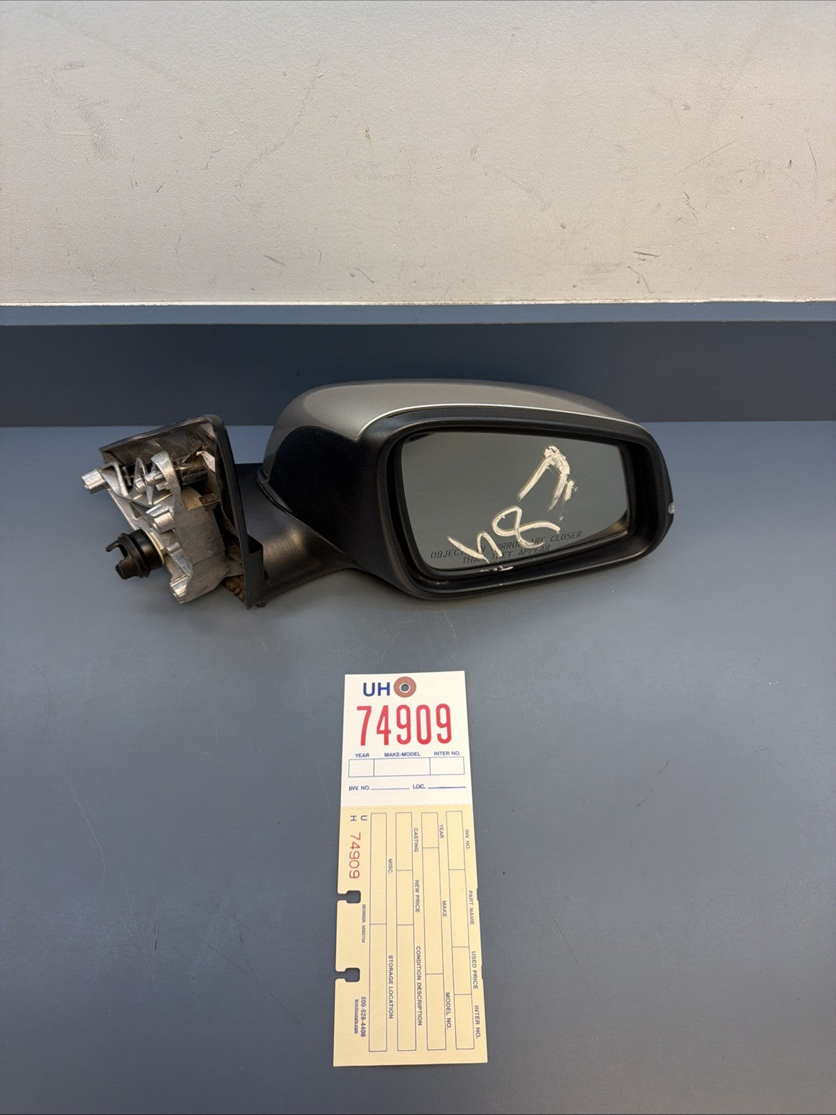 2013 BMW 335i Front Right Passenger Side Door Mirror 021185 OEM