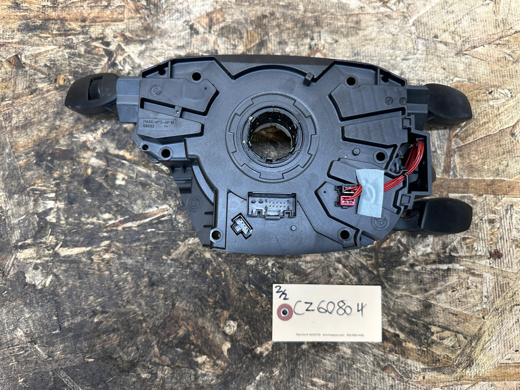 BMW 04-10 5 SERIES STEERING COLUMN HUB+CLOCK SPRING+STOCK SWITCHES OEM 6968199