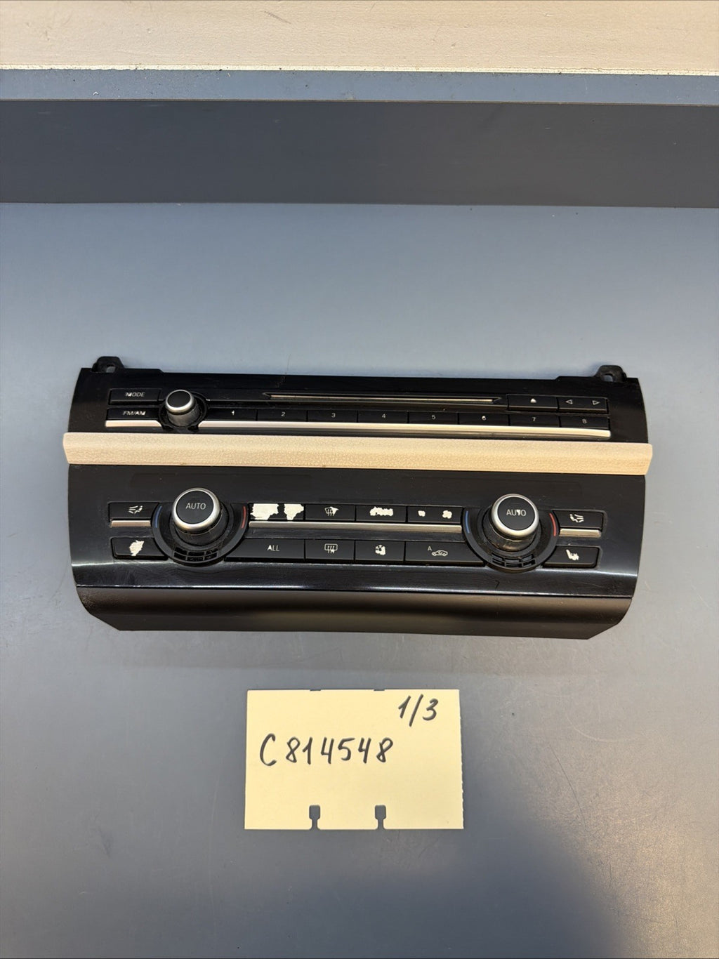 11-16 BMW F10 535i AC Heater Climate Temperature Control Unit 9285333 OEM
