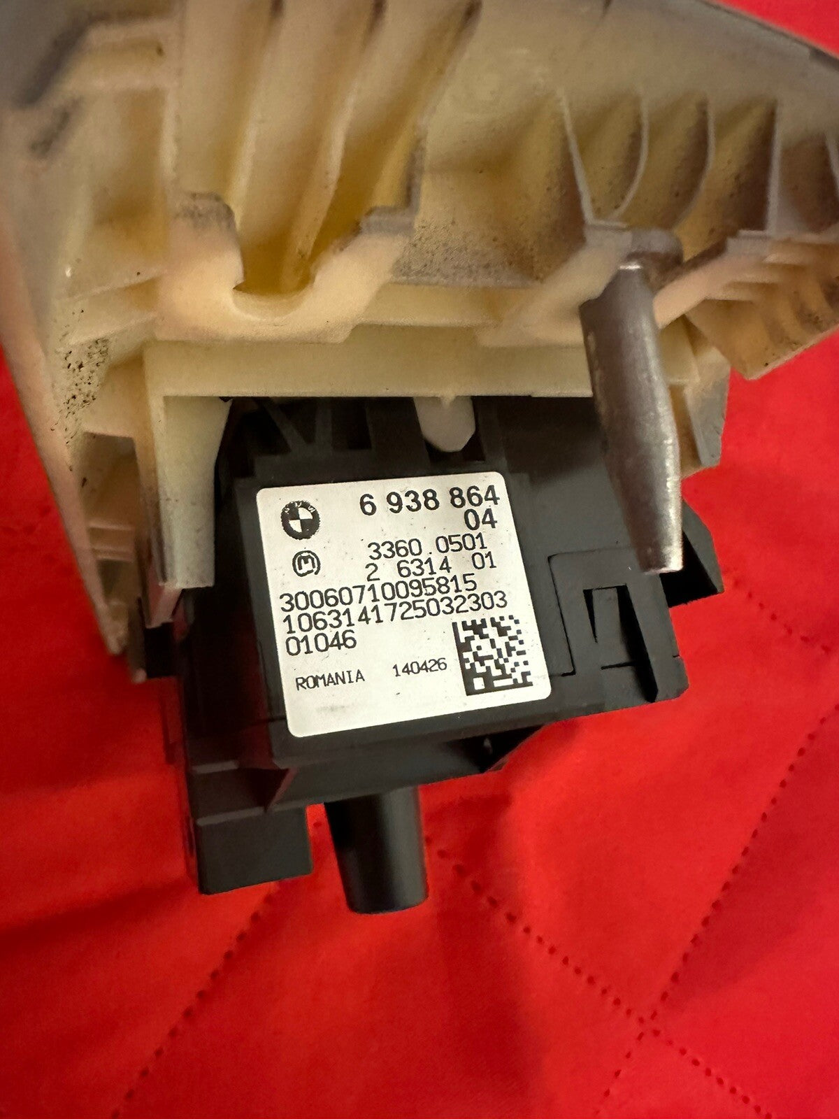 06-11 BMW 325i 328i 330i 335i HEADLIGHT FOG LIGHT CONTROL SWITCH OEM 6938864