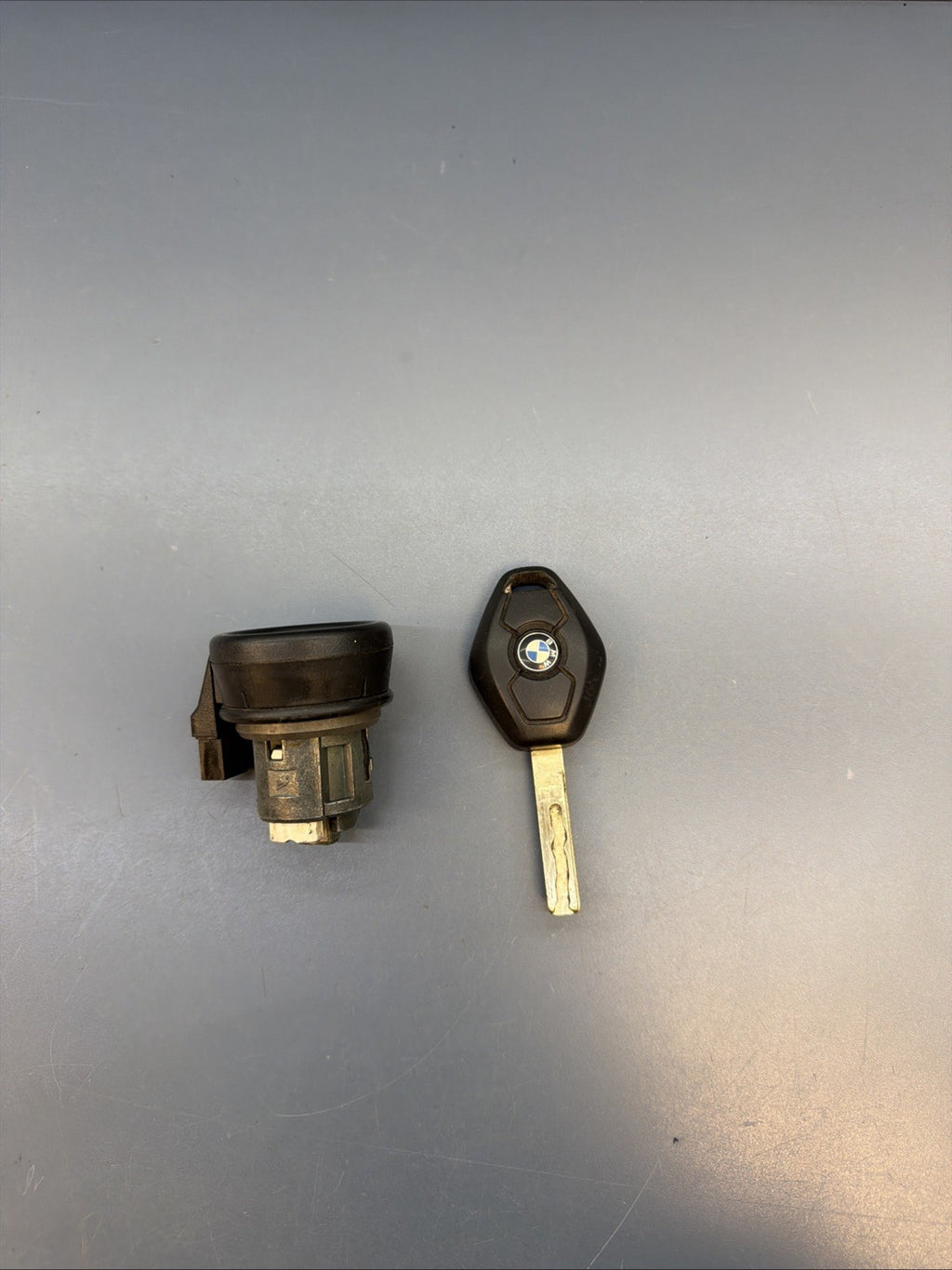 BMW E46 E39 E53 3 5 3.0i M54 ENGINE ECU SET DME MS43 EWS3 IGNITION KEY 7519308