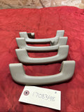 11-16 BMW 535i 550i F10 FRONT LEFT ROOF HEADLINER GRAB GRIP HANDLE 9171222 GRAY