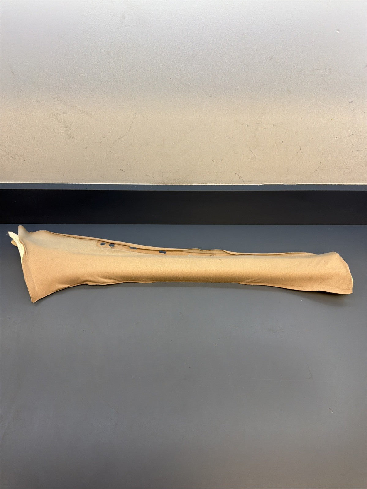 OEM Front Right A-Pillar Trim Panel & Cap for BMW E46 323i Beige 8220240 *READ*