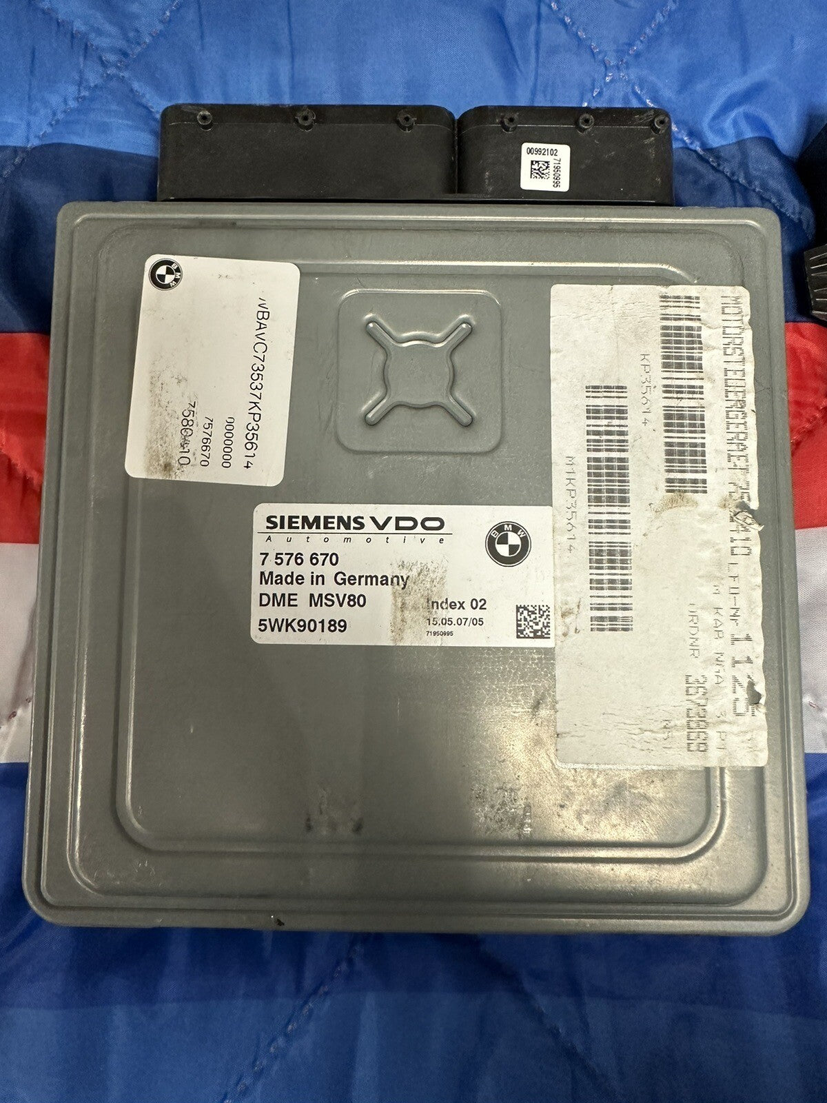 BMW 328I 128I E90 E92 E93 E82 N51 ENGINE ECU SET DME MSV80 CAS3 KEY SET 7576670