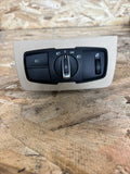 2012-2018 BMW 3/4 Series Headlight Control Switch W/ Bezel OEM 9265297-04 TAN