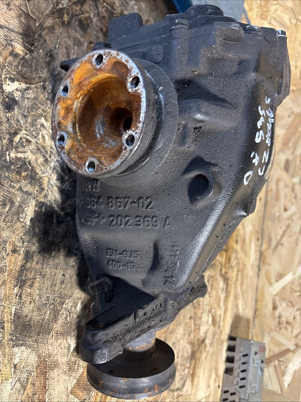 BMW E60 535 REAR DIFFERENTIAL 5 SERIES 3.46 FINAL DRIVE 7560882