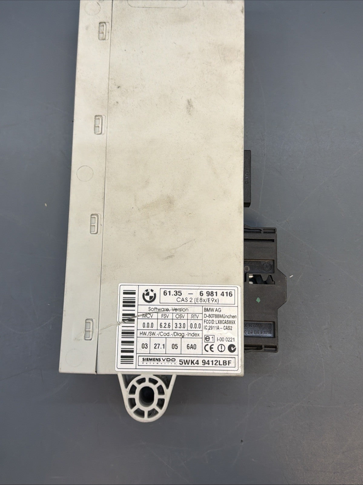 2008-2013 BMW E90 E92 E93 M3 COUPE OEM Comfort Control Module CAS 6981416