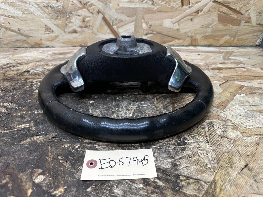 BMW 2006-2013 E90 E92 E9X BLACK LEATHER STEERING WHEEL W PADDLES OEM 6781090