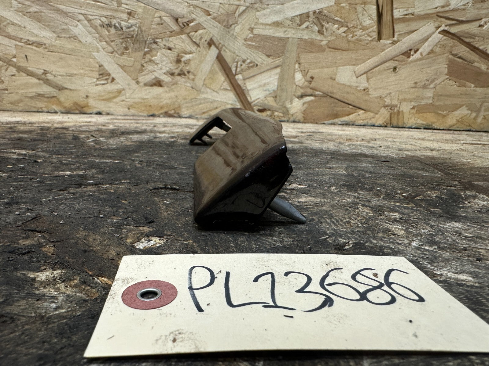 BMW 1999-2006 E46 BURLED WOOD GRAIN LEFT DASH TRIM OEM 8203825