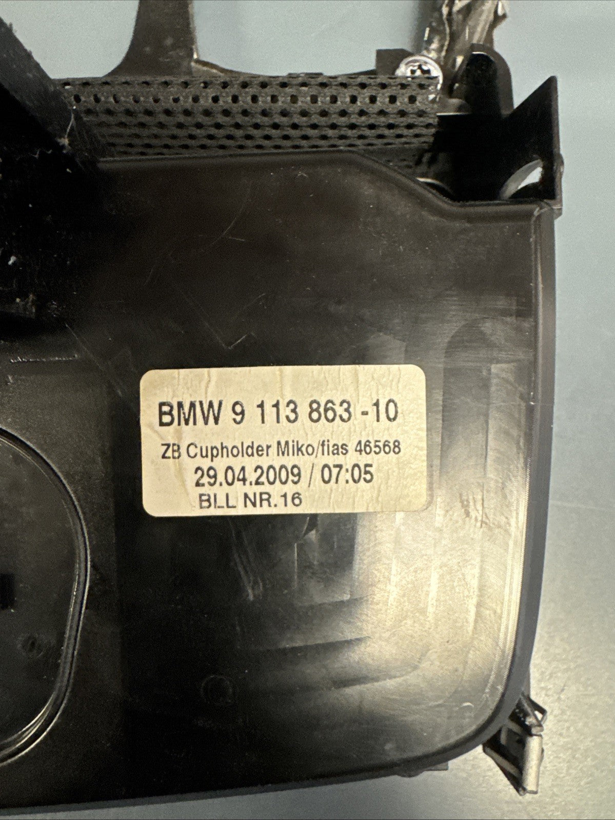 2009 - 2012 BMW F01 F02 750I 740I FRONT CENTER CONSOLE SHIFTER TRIM OEM 9113863