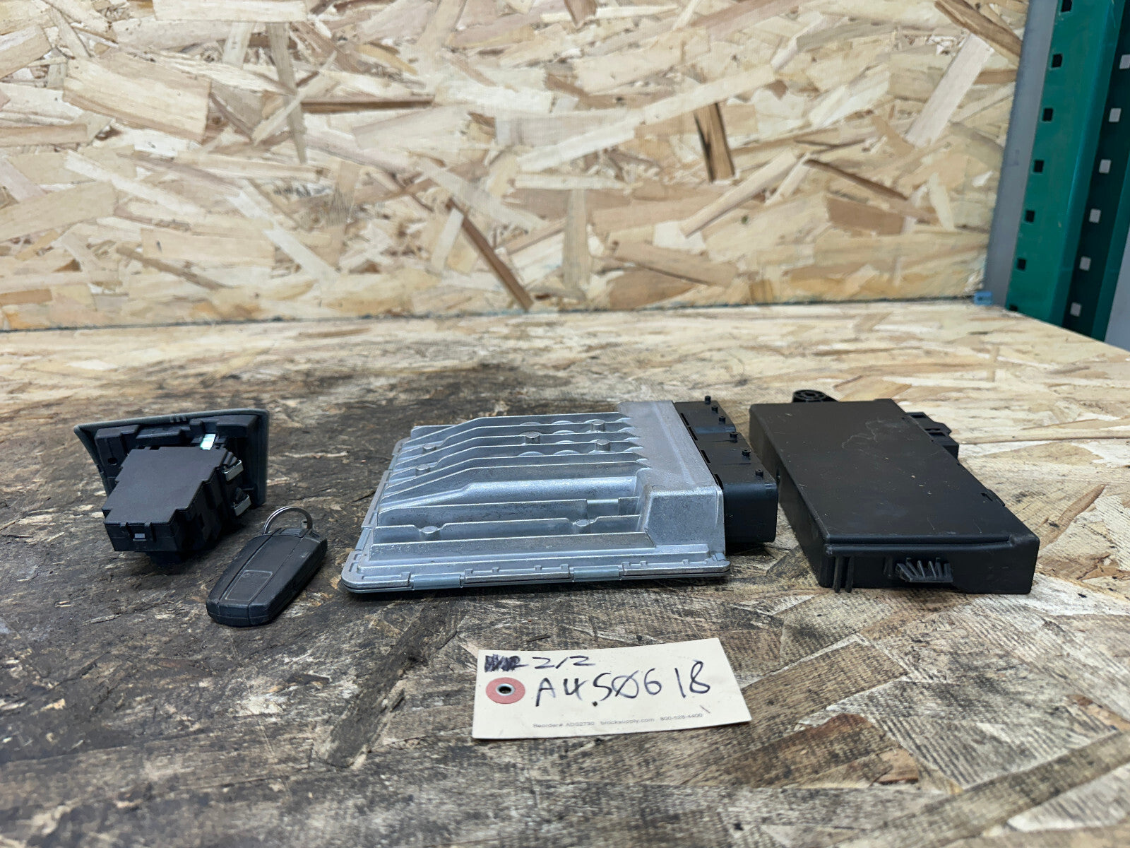 BMW 06-13 N52 ENGINE ECU+CAS(IMMOBILIZER)+KEY MSV80 SET 9147227+7594483