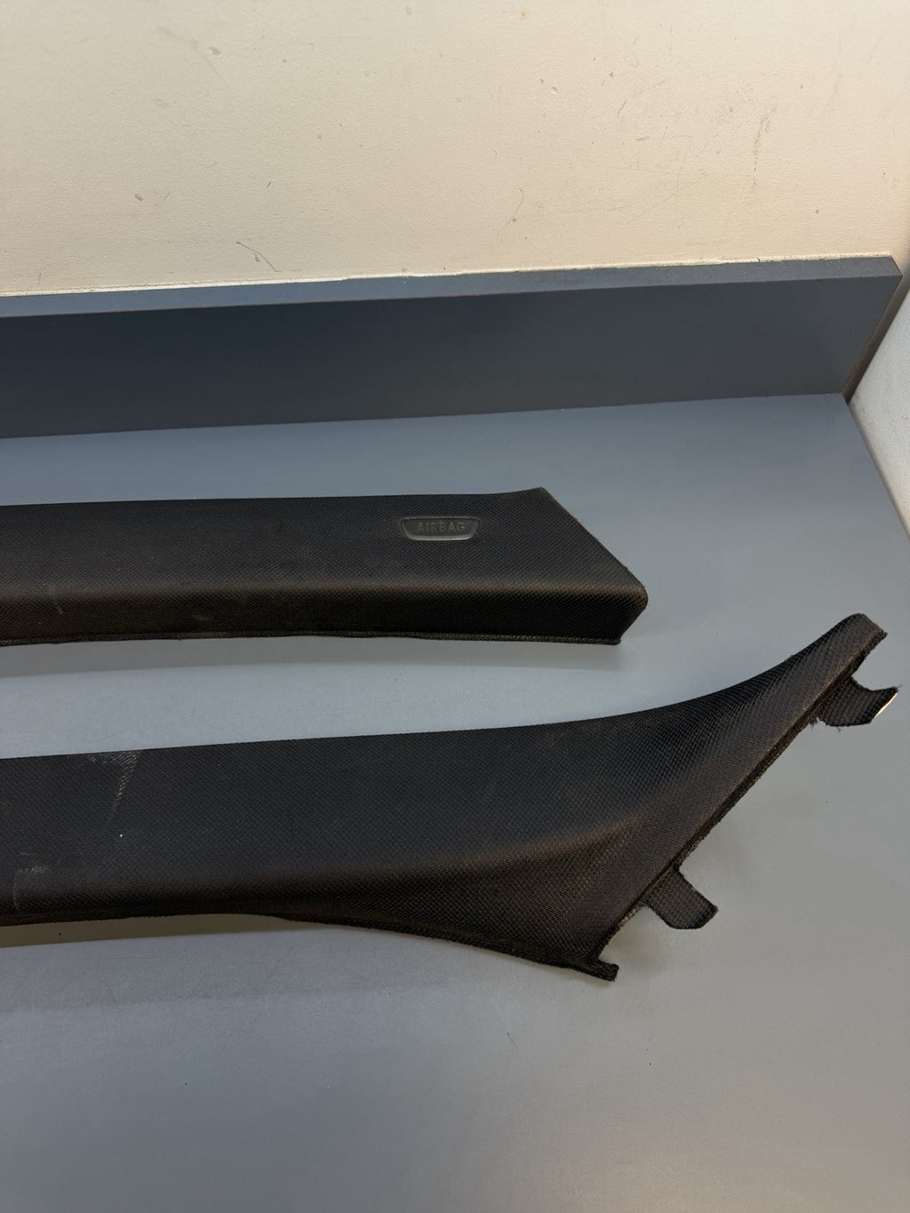 BMW 5 SERIES F10 F11 A PILLAR COVER TRIM SET LEFT RIGHT 9116348 9116347 BLACK