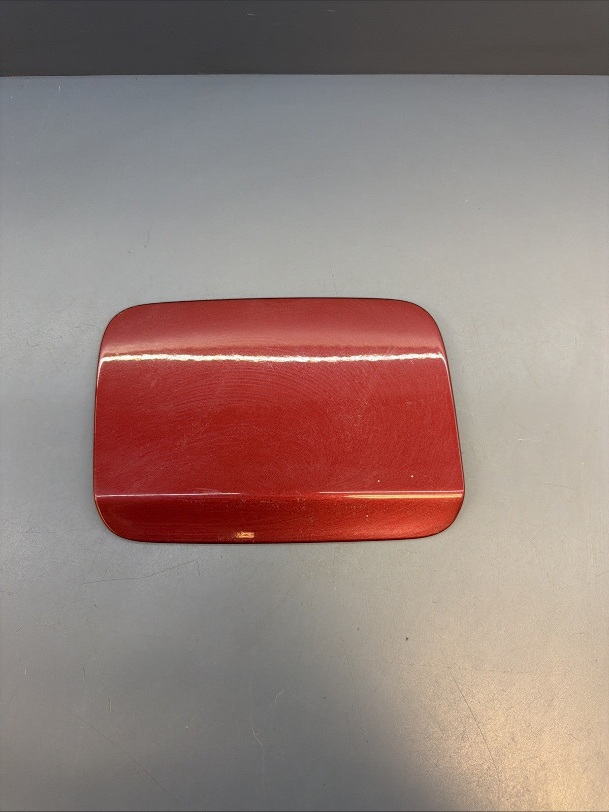 07-11 BMW E90 E91 FUEL TANK FILLER GAS DOOR LID RED OEM 328i 335i 7546830