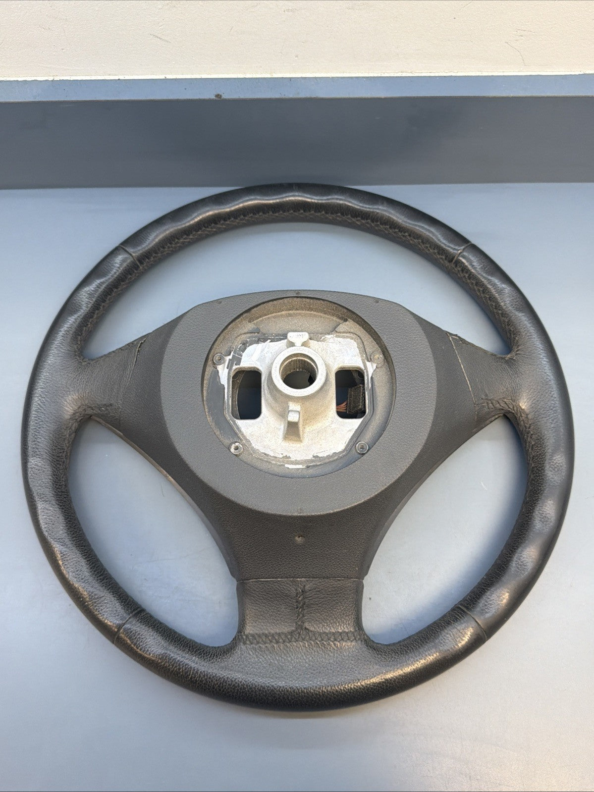 Leather Steering Wheel Multifunction BMW 5 (E60) 530I 6057422 OEM