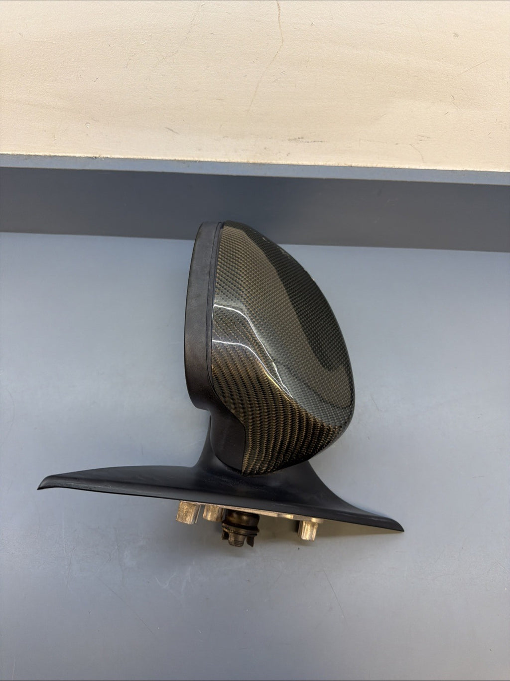 07-10 BMW 328i E92 E93 Driver Left Side Door Mirror Carbon Cover 7119212