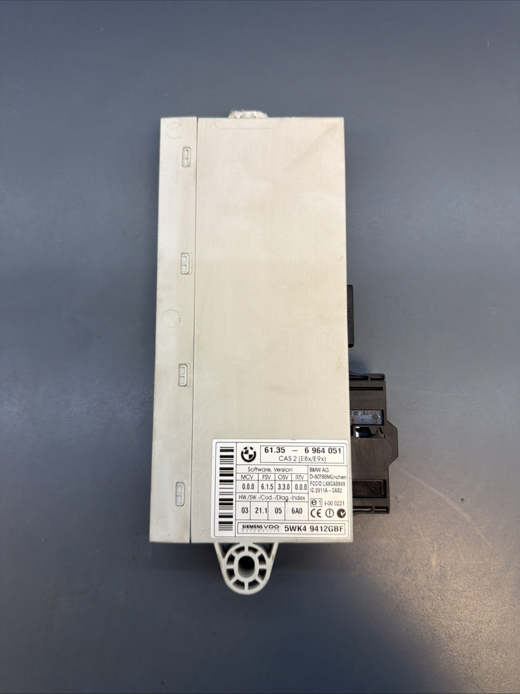 BMW N52 ENGINE CONTROL MODULE DME MSV70 CAS2 KEY ECU SET OEM 7553116