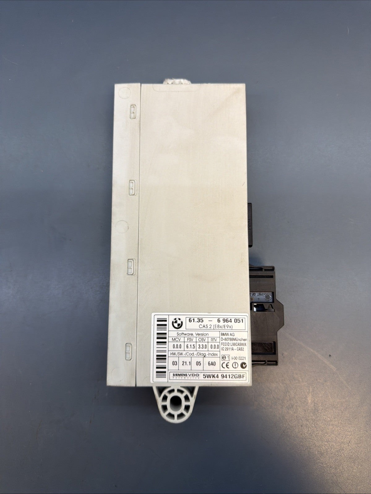 BMW N52 ENGINE CONTROL MODULE DME MSV70 CAS2 KEY ECU SET OEM 7553116