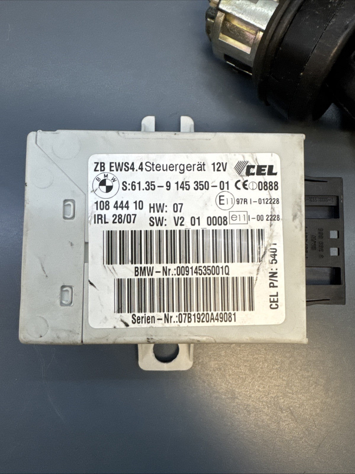 08-11 BMW X3 E83 2.5si 3.0si N52N DME Module  Key Set MSV80.1 ECU EWS4.4 7583526
