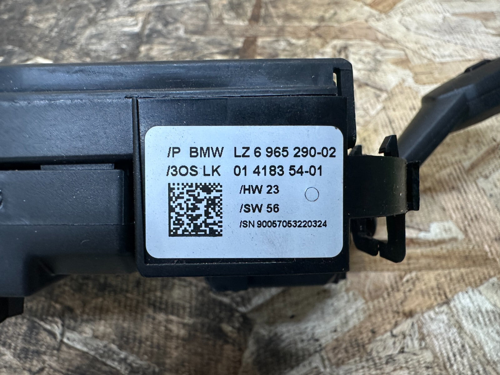 BMW 2006-2012 E90 E9X STEERING WHEEL SWITCH CLUSTER + ANGLE SENSOR OEM 6965290