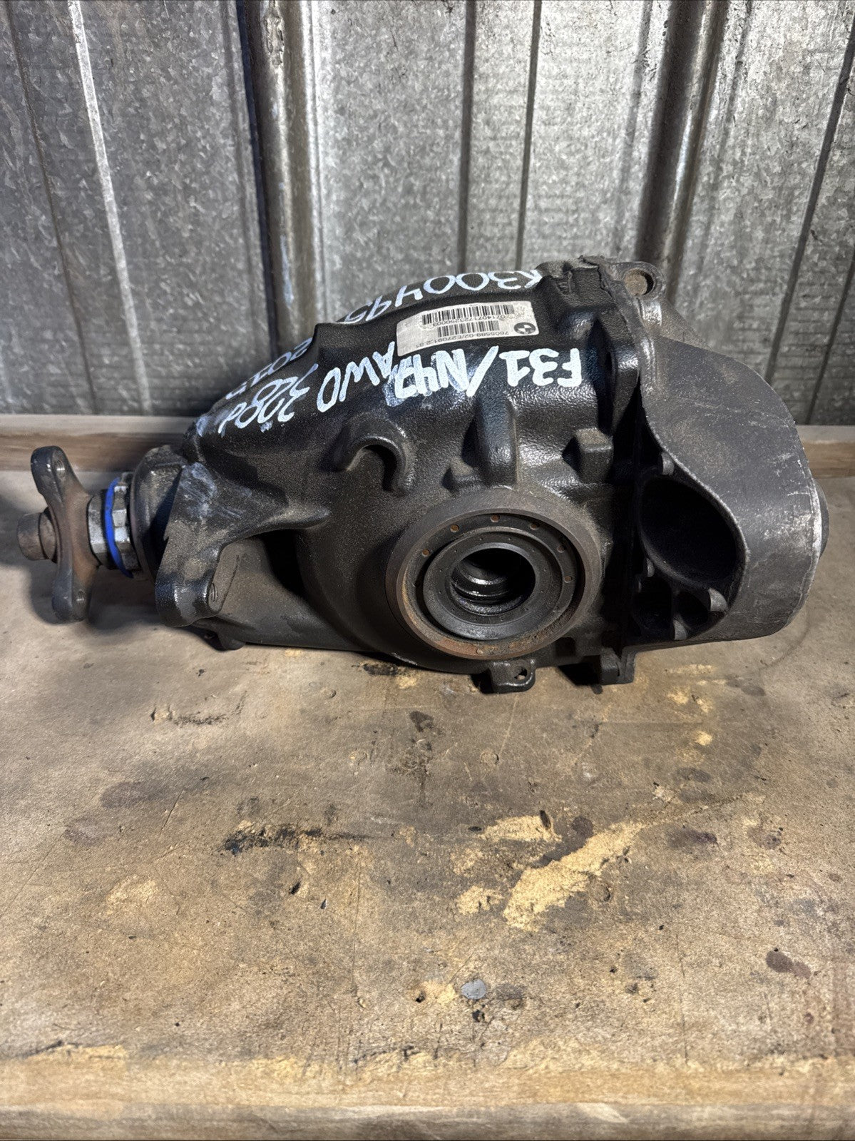 BMW REAR DIFFERENTIAL F31 SERIES 328D AWD FINAL DRIVE 2.81 7605589