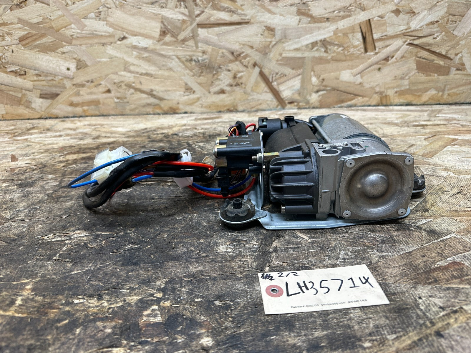 BMW 99-06 E53 X5 AIR SUSPENSION PUMP COMPRESSOR OEM 443020011/1082099