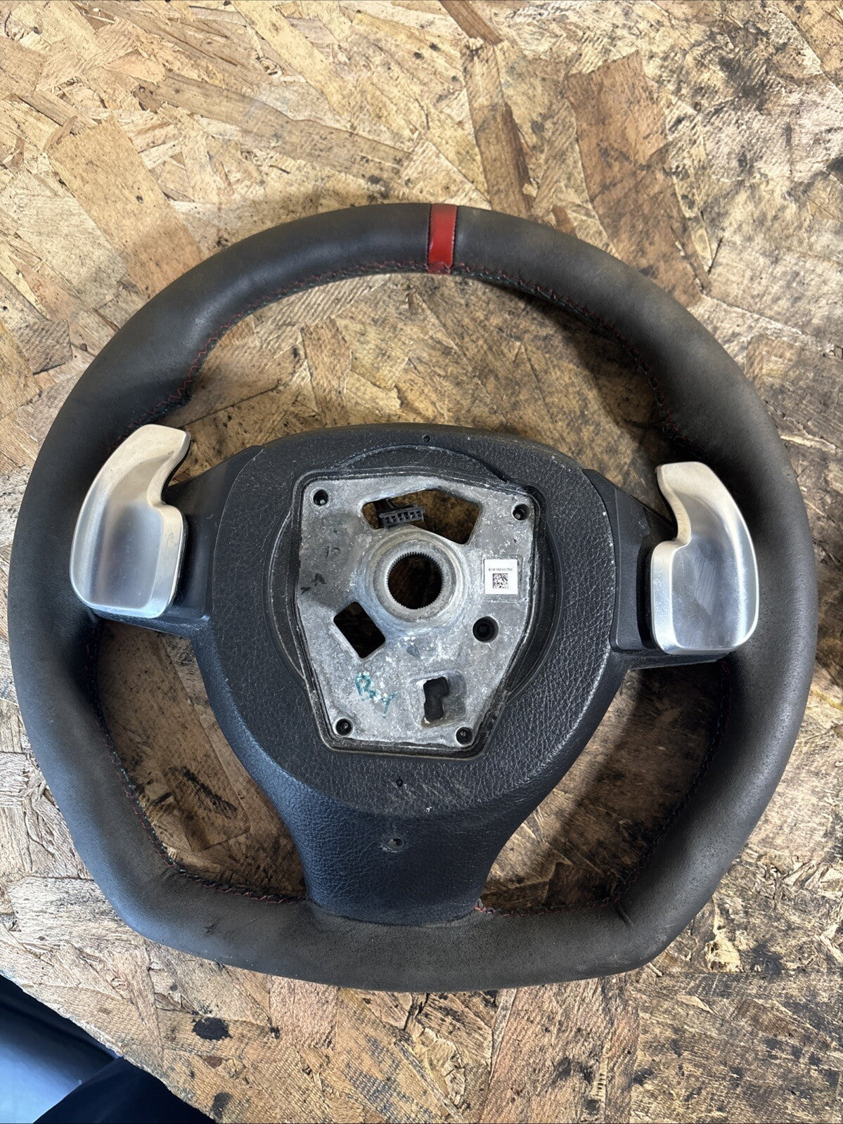 11 12 13 14 15 16 BMW 528i Heated Leather Sport Steering Wheel; Black 3233679089