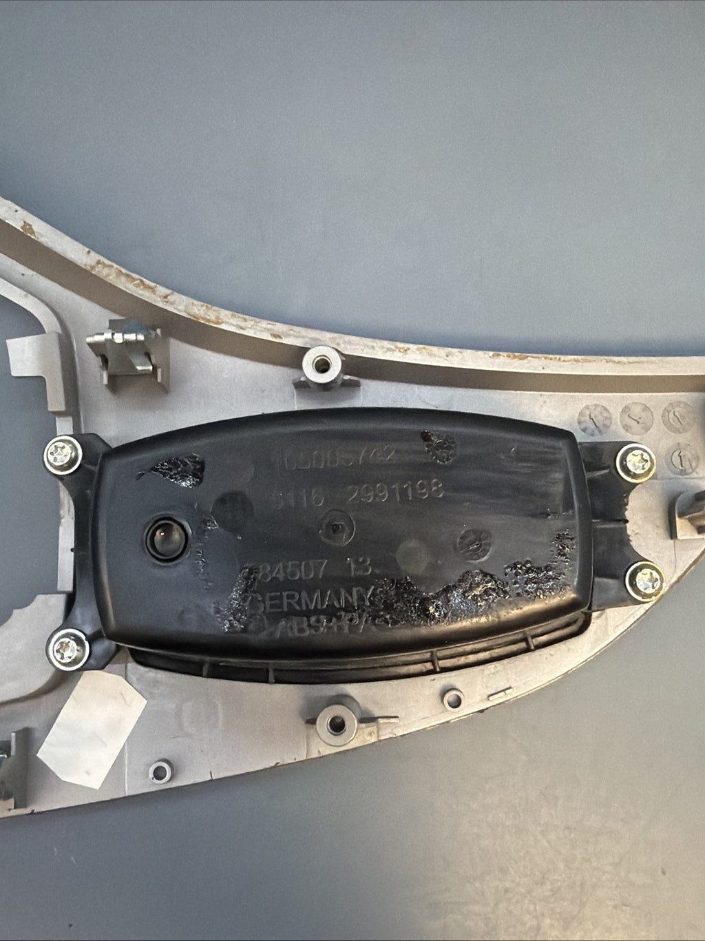 13-15 BMW X1 E84 AUTOMATIC TRANSMISSION GEAR SHIFTER PANEL BEZEL SILVER 2991198