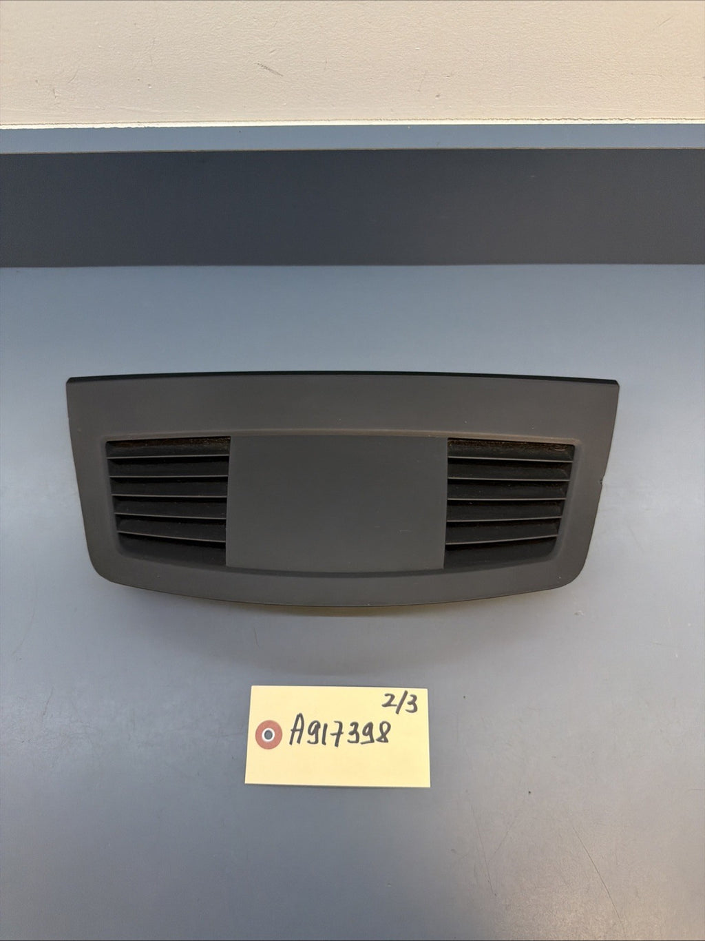 OEM BMW E90 E92 335i M3 Front Dash Panel Air Vent Cover & Frame 7130744 7123751
