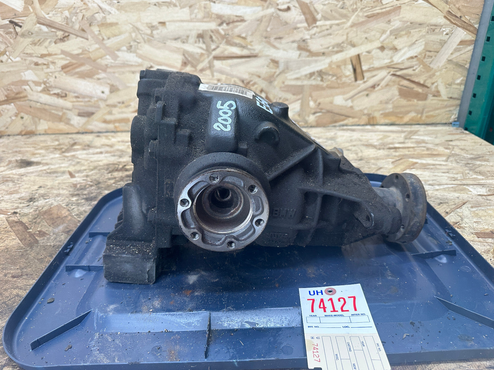 BMW E60 530i 5 SERIES REAR DIFFERENTIAL FINAL 3.43 DRIVE OEM 7516881