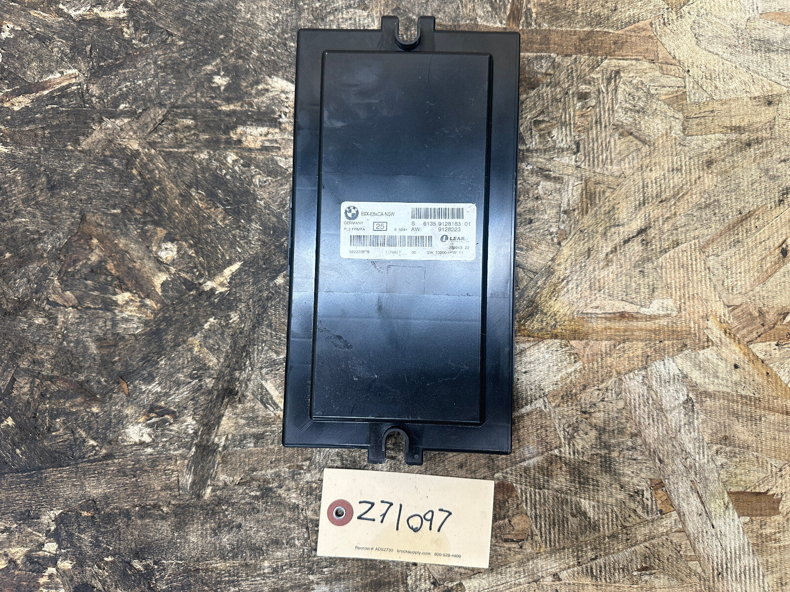 BMW 07-13 E90 3 SERIES FOOTWELL LIGHTING LIGHT CONTROL MODULE OEM 9128183