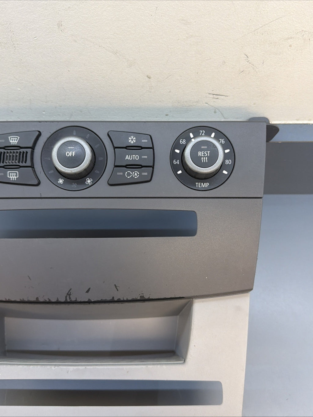 BMW 5 SERIES E60 E61 AC Control Unit Air Climate Control with storage 6946979