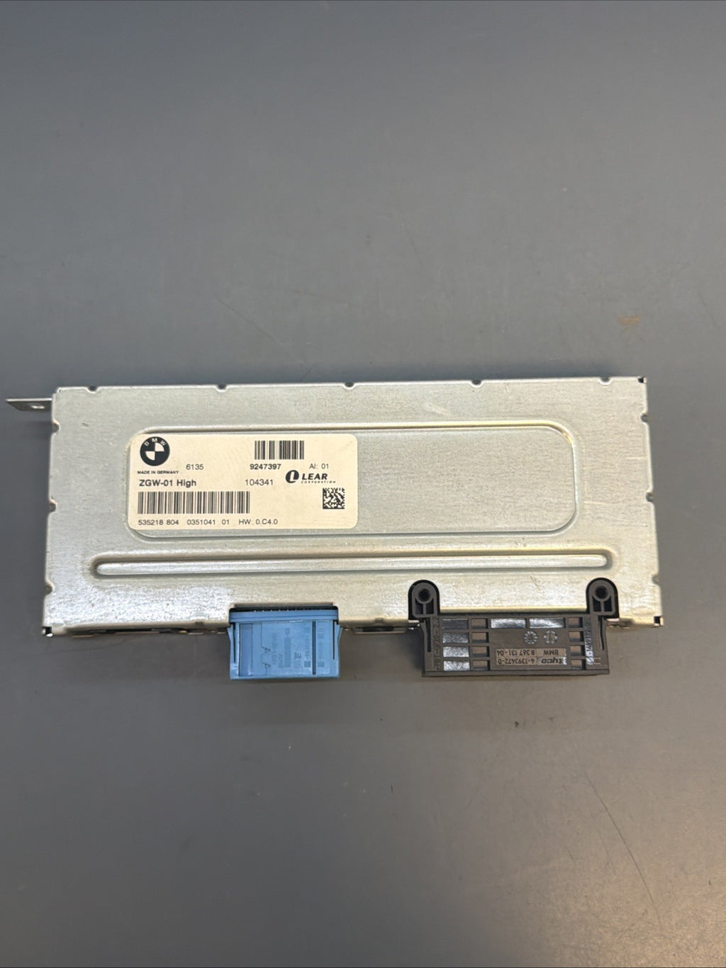 2010-16 BMW 528 535 550 640 650 740 750 CENTRAL GATEWAY CONTROL MODULE 9247397
