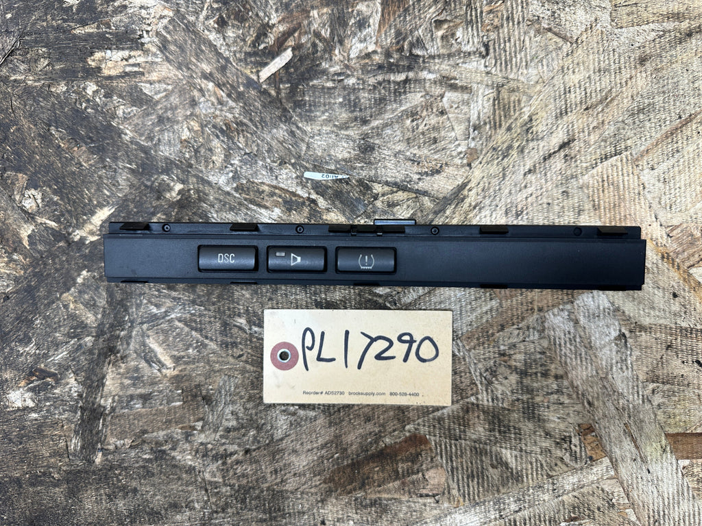 BMW 99-06 3 SERIES X3 X5 CENTER SWITCHES DSC MUTE TIRE PRESSURE OEM 6925502