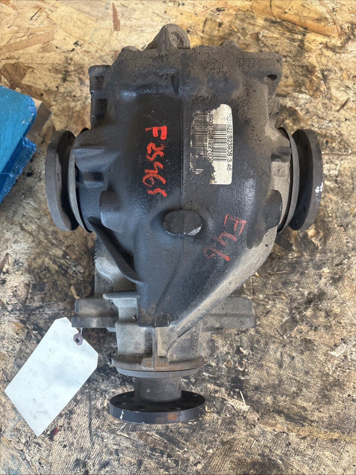 BMW REAR DIFFERENTIAL E46 330XI 3 SERIES 3.46 FINAL DRIVE 7531622