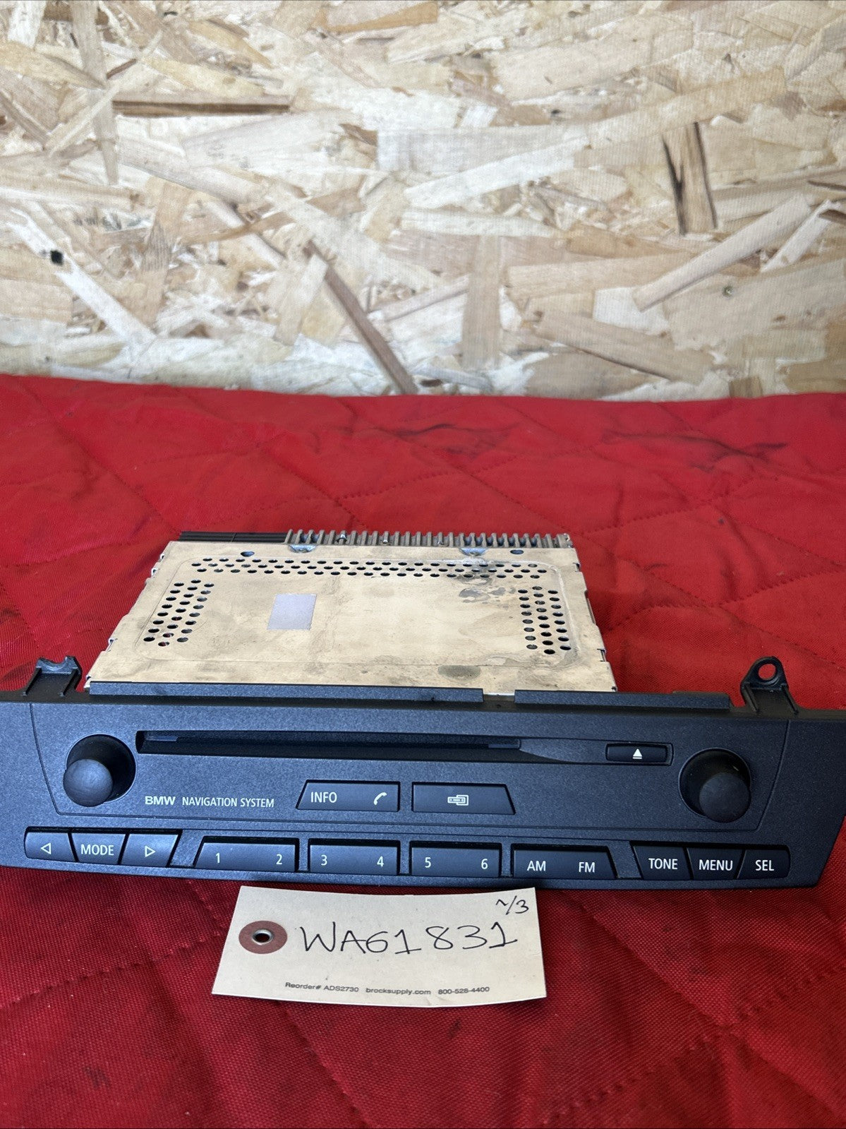 BMW X3 E83 Z4 E85 E86 Business CD Radio Head Unit AM FM Player Receive 6932547