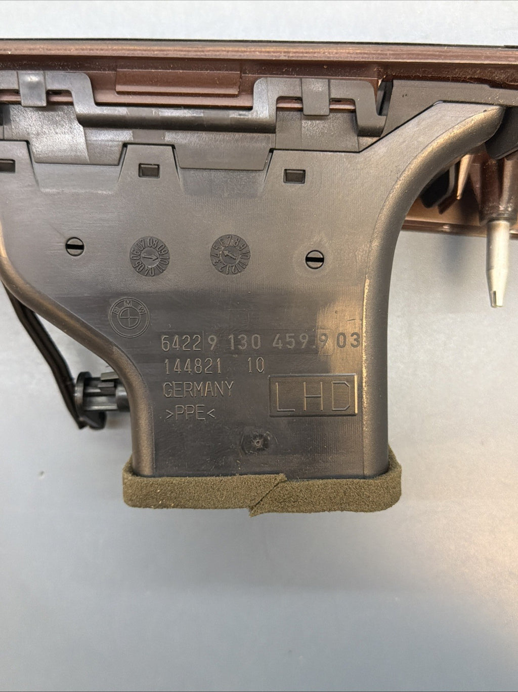 06-13 BMW E93/92 328i 335 Left Driver Side Dash Air Vent Flow Grill 9130459 OEM