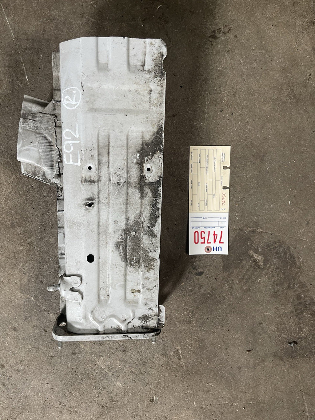 07-13 BMW E92 E93 328 335 M3 Front Right Frame Rail Apron SECTION OEM