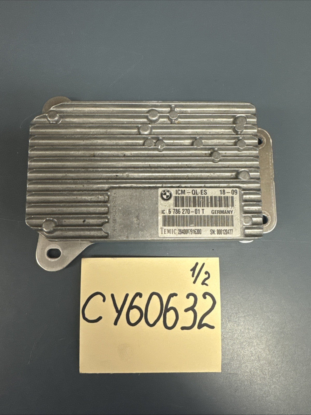 OEM ICM DYNAMIC DRIVING CHASSIS CONTROL MODULE 2009-2012 BMW 7 SERIES 6786270