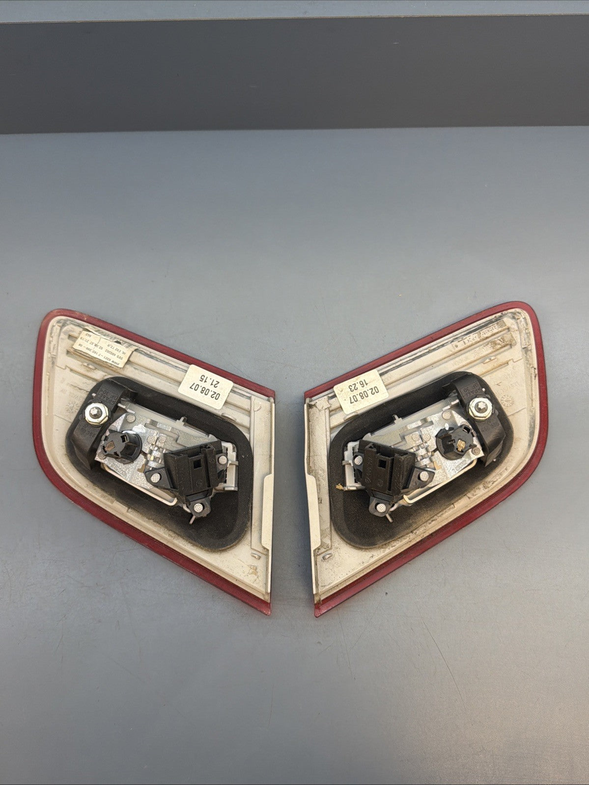 07-10 BMW E92 Coupe Pre Lci Left Inner & Right Inner Tail Lights 7162300 7162299