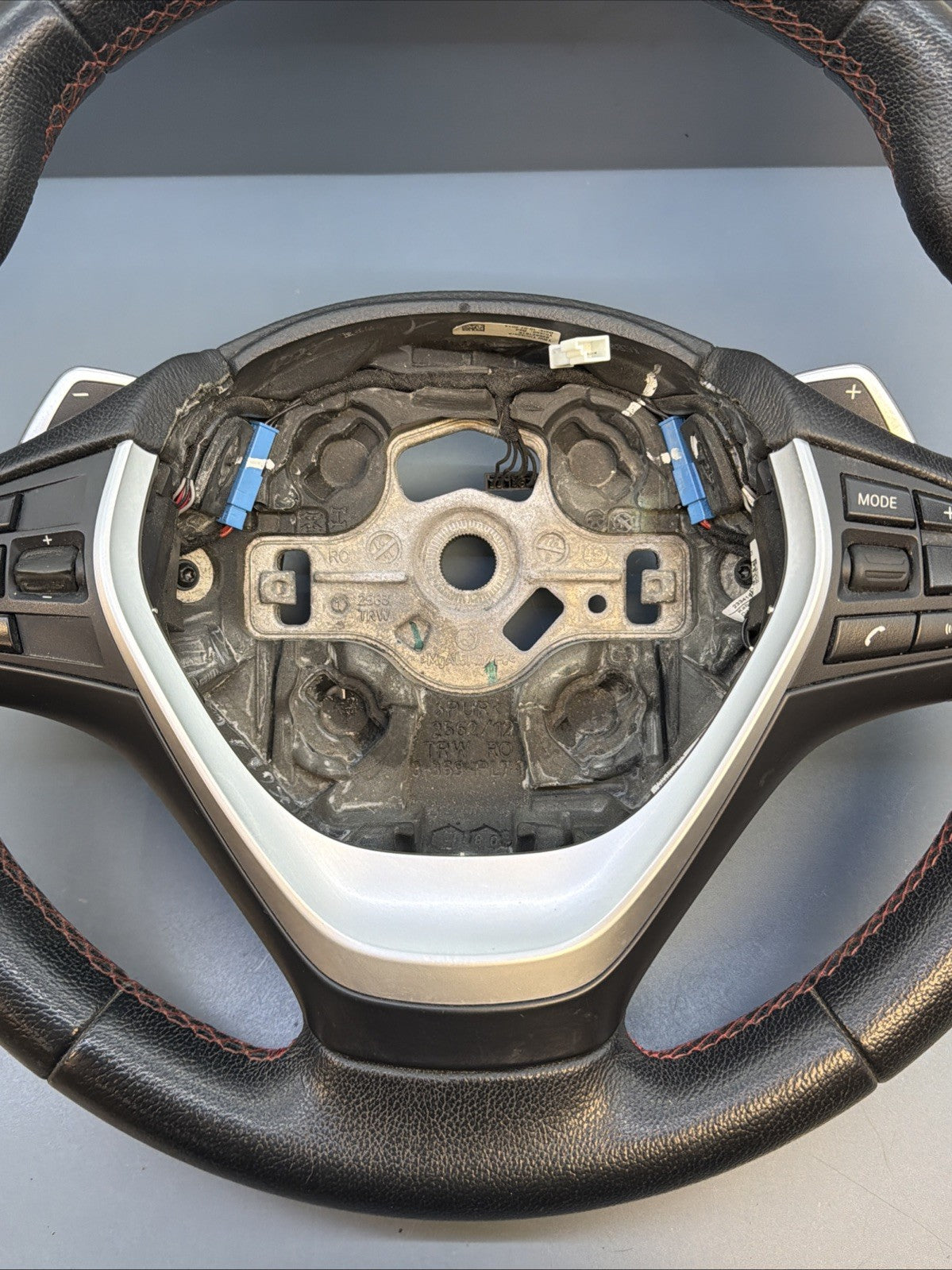 OEM 3-Spoke Leather Steering Wheel BMW F30 F31 F33 F34 F36 2013-2019 / 62562181E