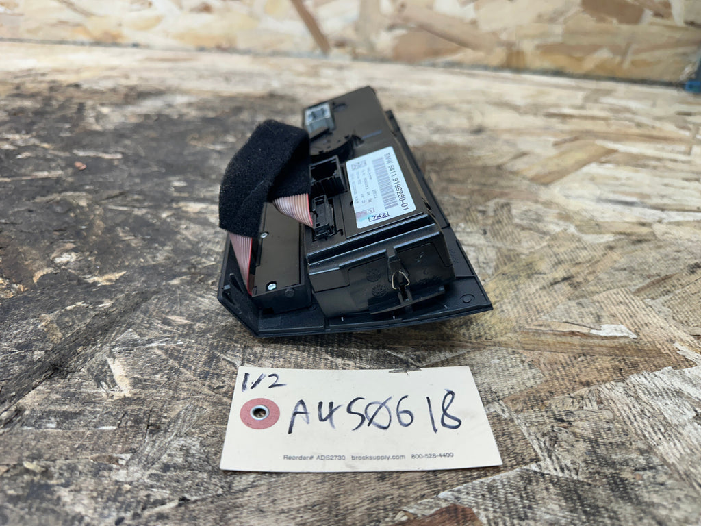 BMW 2006-2012 E90 HVAC HEATER AC CLIMATE CONTROL SWITCH PANEL BLACK OEM 9199260