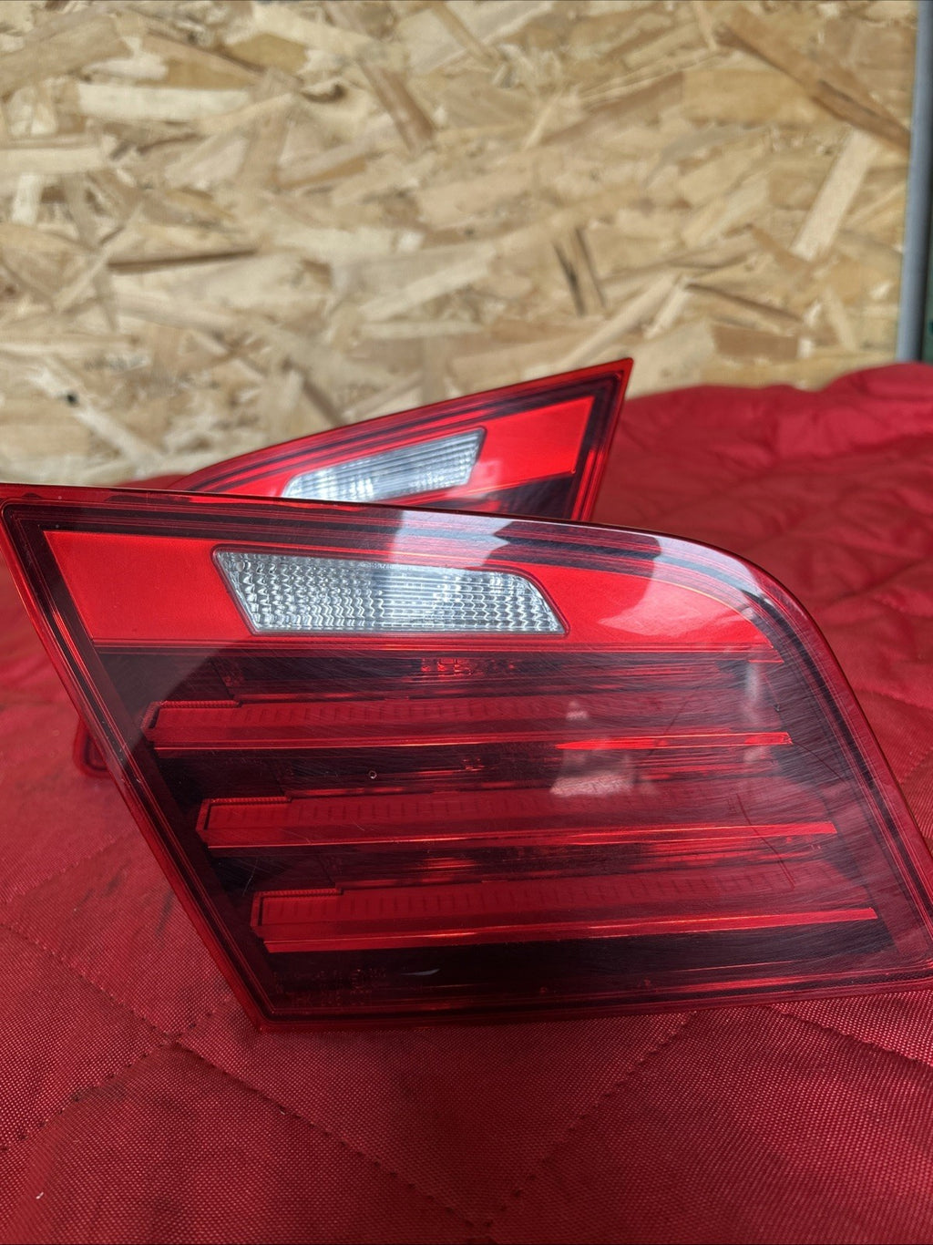 14-16 OEM BMW F10 LCI Rear Right & Left Inner Trunk Tail Light 7306164 7306163