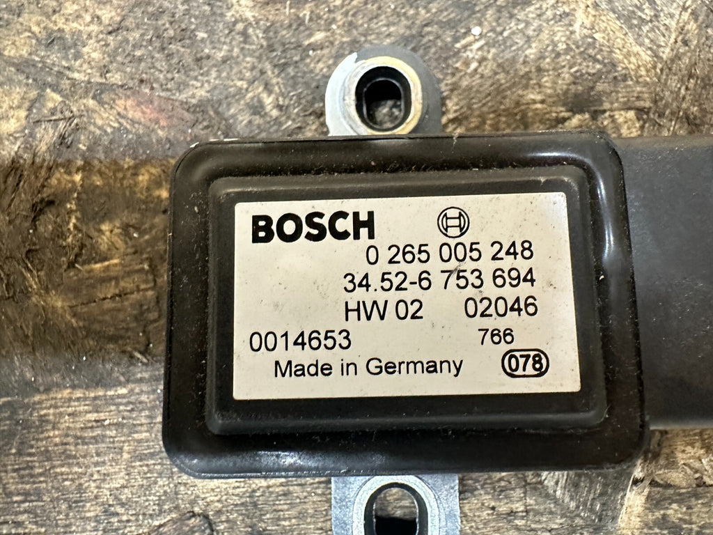 BMW 94-06 E46 E39 E38 E53 E52 3/5/7 SERIES X5 Z8 YAW SPEED SENSOR OEM 6753694