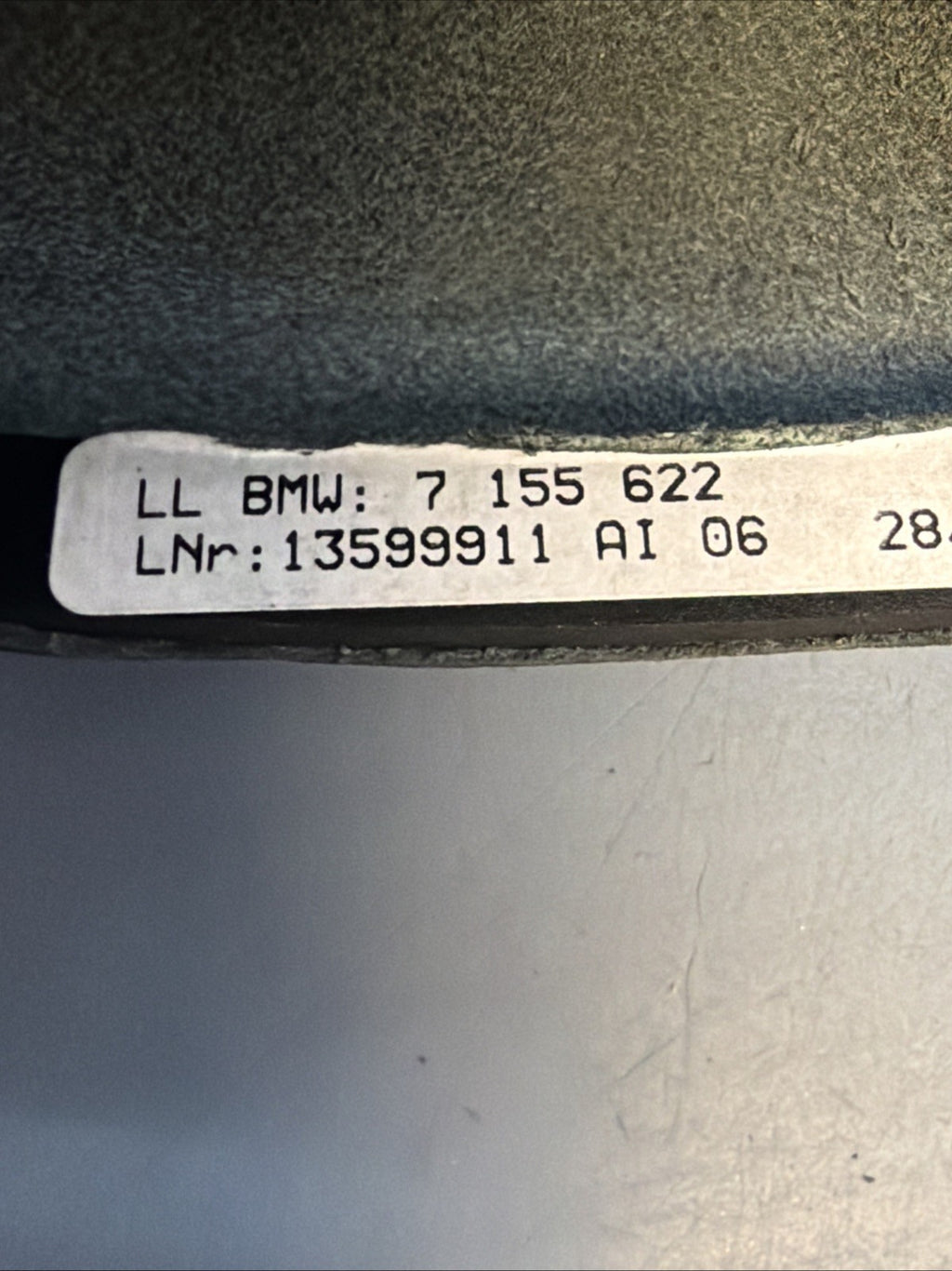 06-11 BMW E90 E92 E93 335i 325xi M3 Emergency Break Handle Boot 7155622 BLACK