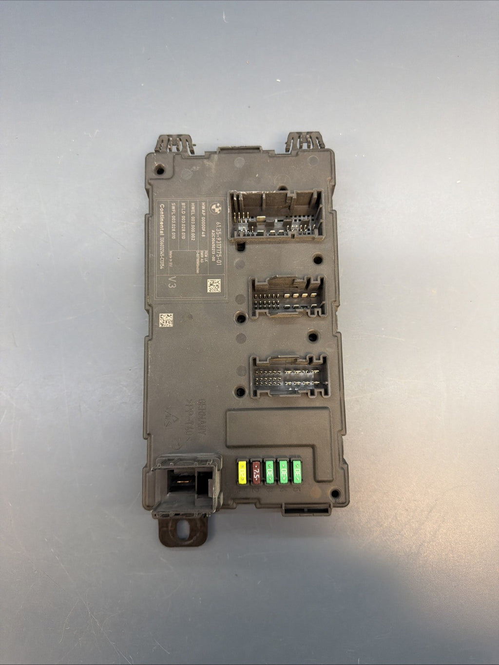 2012-2015 BMW 3-SERIES REAR BODY CONTROL OEM 9317175
