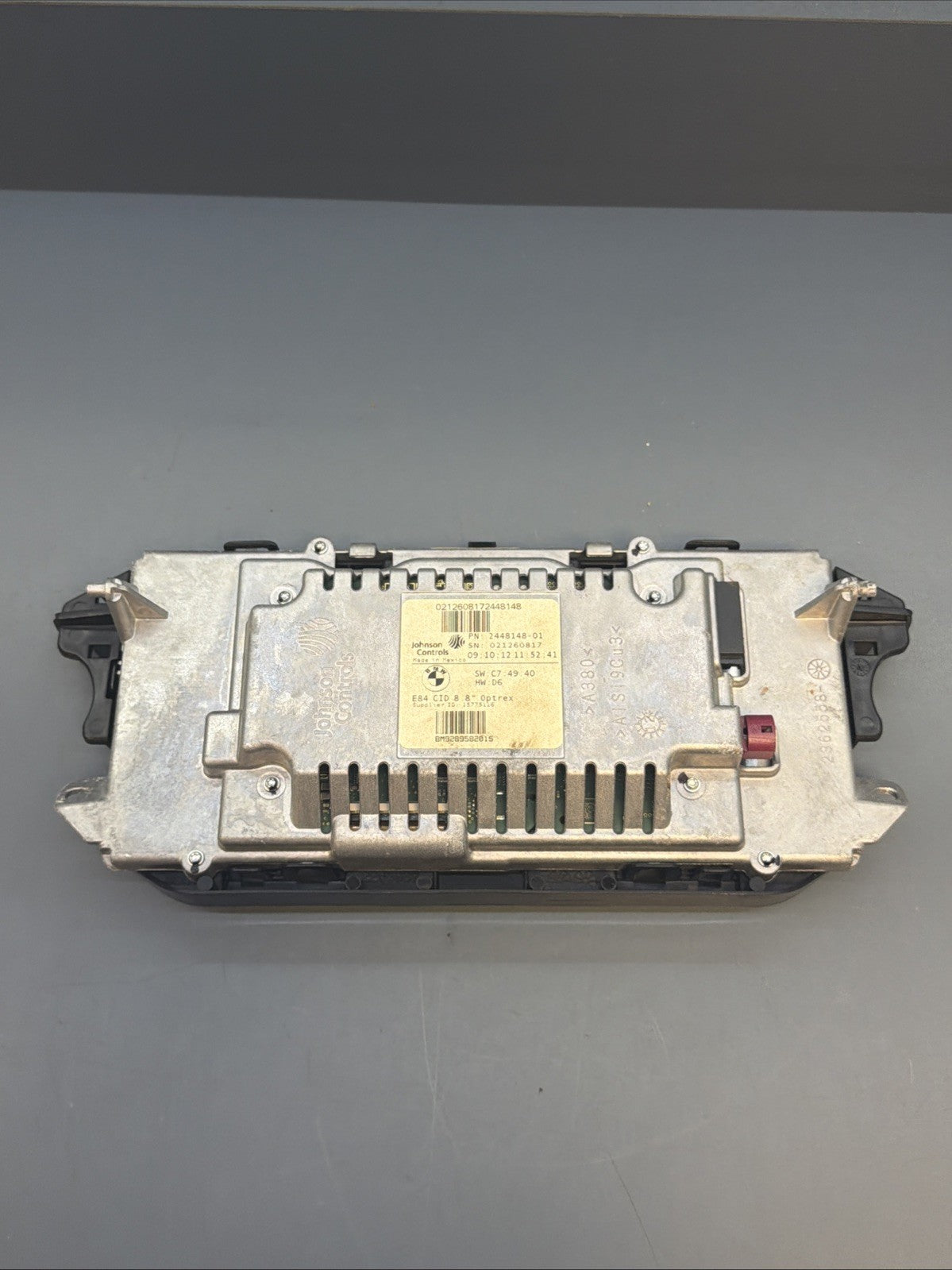 12-15 BMW X1 E84 8.8" CID RADIO DISPLAY SCREEN OEM 2448148