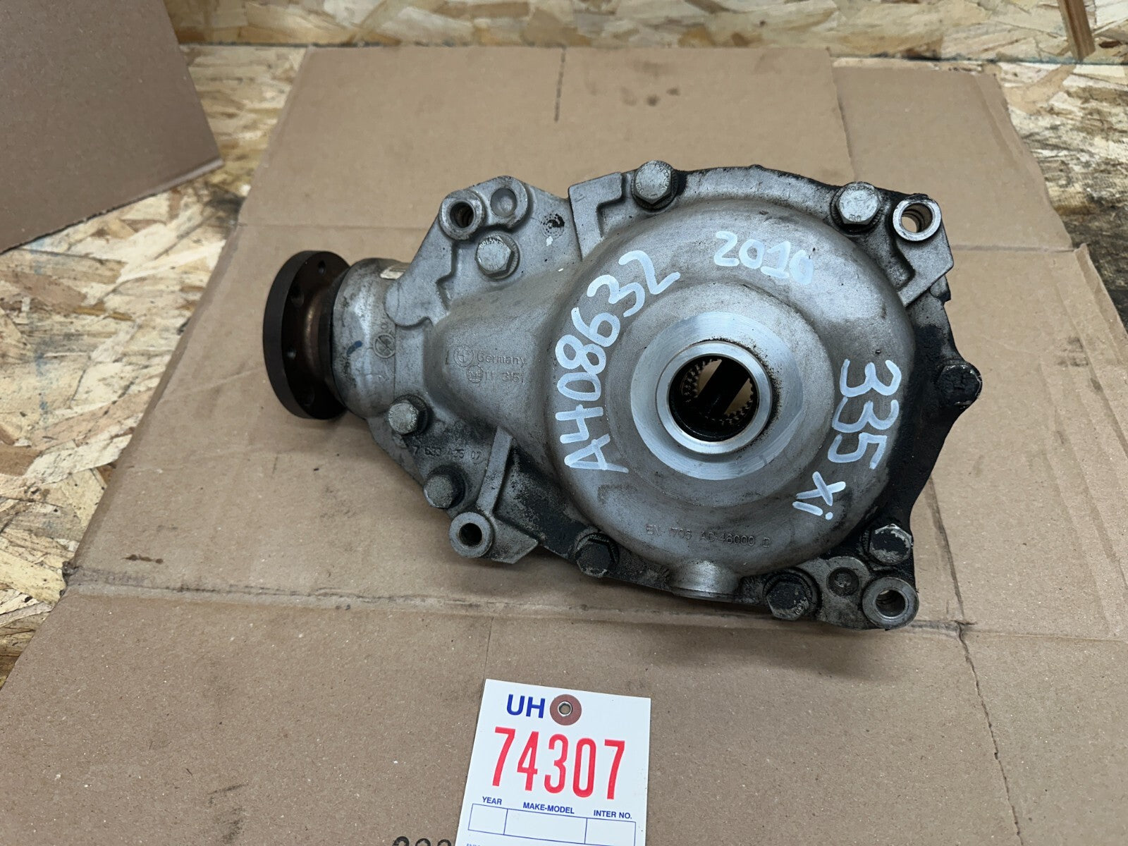 BMW E90 335XI 3 SERIES FRONT DIFFERENTIAL FINAL 3.46 DRIVE OEM 7533435/7534719