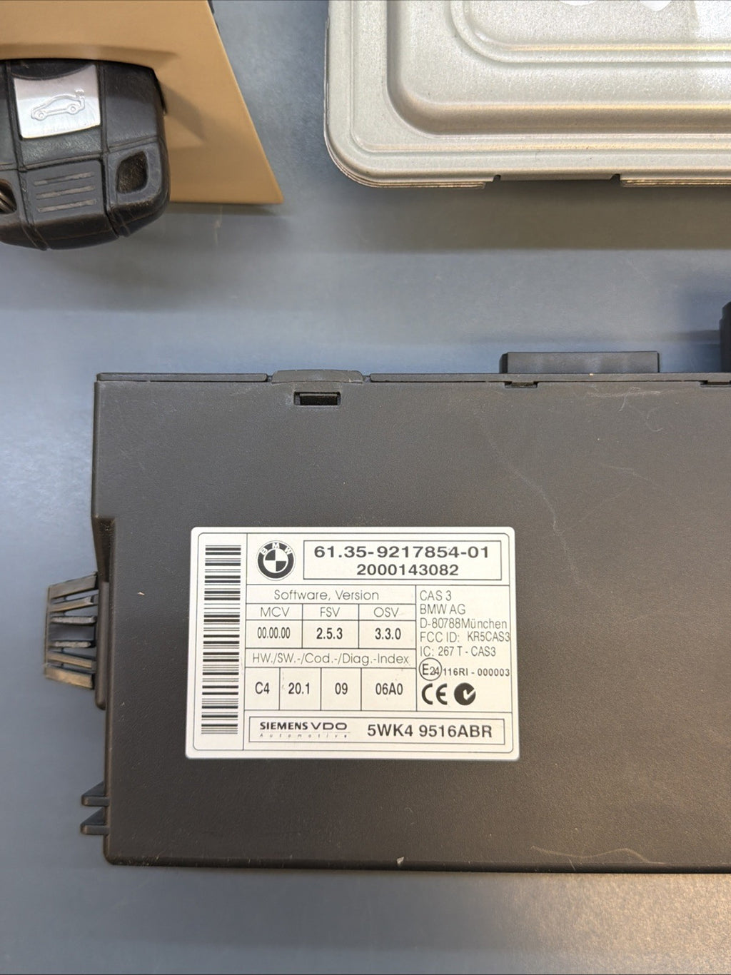 07-13 BMW 128I 328I 328XI E90 E92 N51 MSV80.1 SET DME ECM CAS 3 MODULE KEY OEM